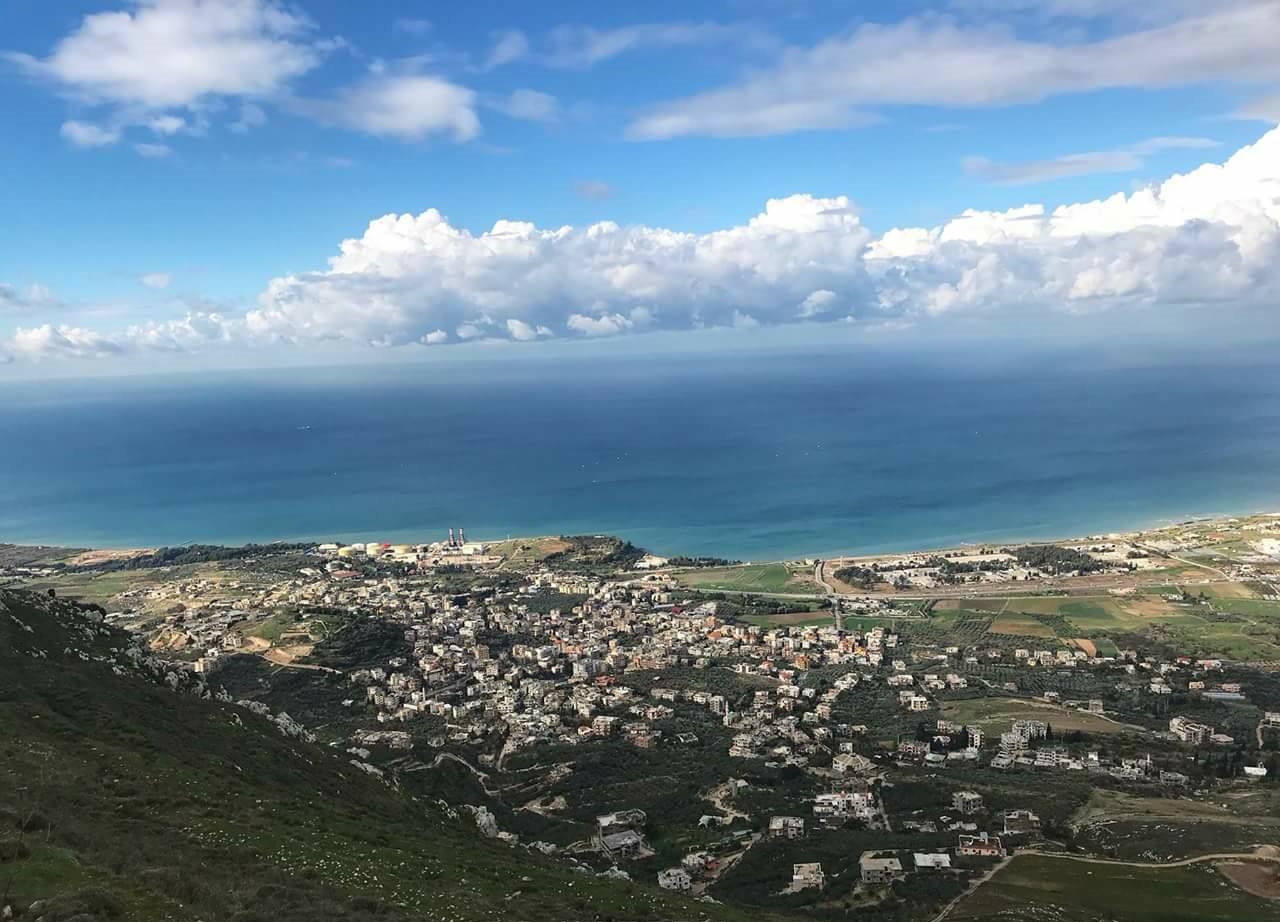 منظر عام لبلدة المنية